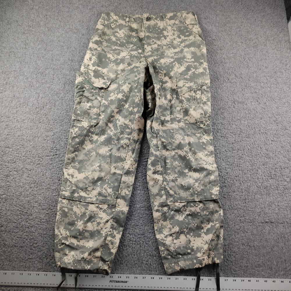 Woolrich US Army Military Cargo Pants Combat Uniform Digital Camo Small Short